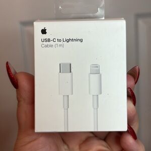 Apple USB-C to Lightning Cable (1m) - White